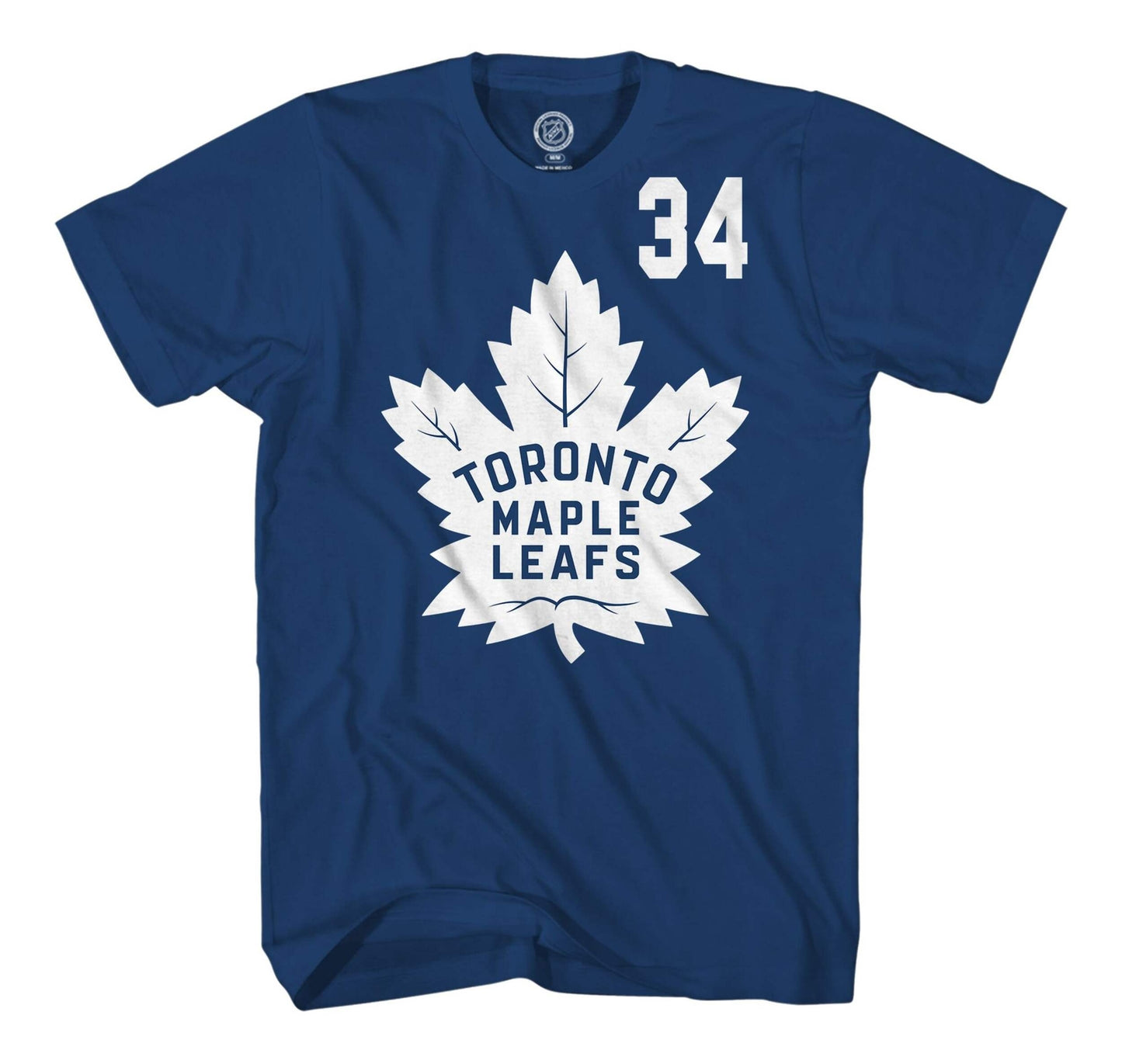 Toronto Maple Leafs #34 Matthews Size x-Large (14/16) T-Shirt -Excellent