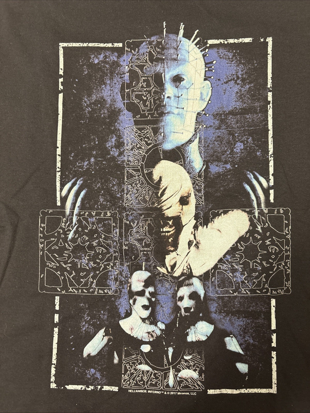 Hellraiser "Inferno" Men Large Unisex T-Shirt (2017)  NOS