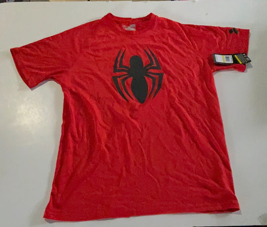 Under Armour HeatGear  Men's Marvel  Spider-Man T- Shirt New   Size Meium
