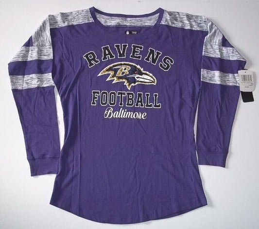 NFL Baltimore Ravens Womens Small Long-Sleeve T-Shirt - NEW