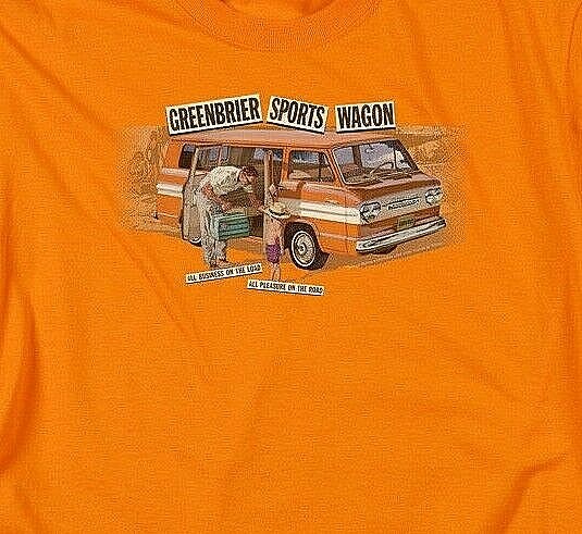 GREENBRIER CORVAIR SPORT WAGON Mens T-shirt -Available Sm to 4x