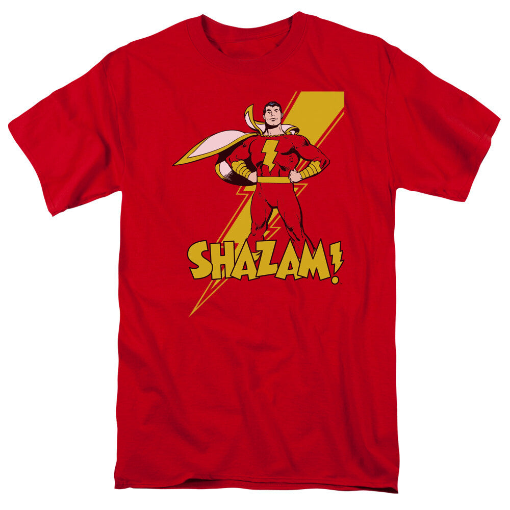 Shazam "Standing Proud"  Mens Unisex T-Shirt -Available in Sm to 3x