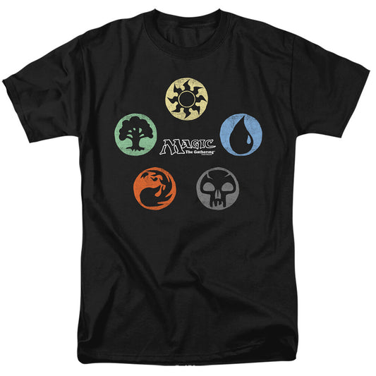 Magic the Gathering "5 Colors" Mens Unisex T-shirt -Available in Sm to 5x -new 