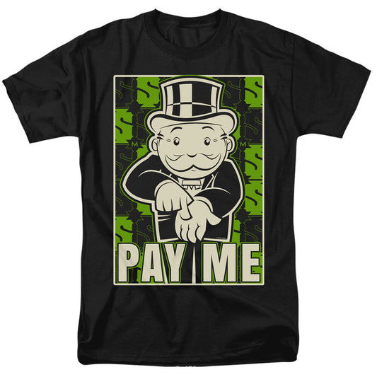 Monopoly "Pay Me!" Mens Unisex T-Shirt, Available Sm to 6x