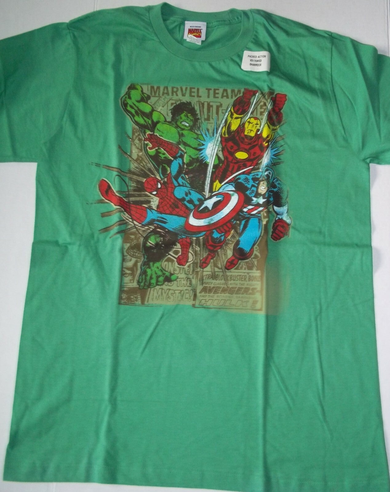 Marvel Avengers - Mens Large Unisex T-Shirt - New