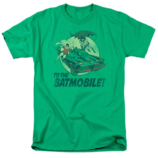Batman & Robin: 1966 "To the Batmobile"  Mens T-Shirt -Available in Sm to 3x