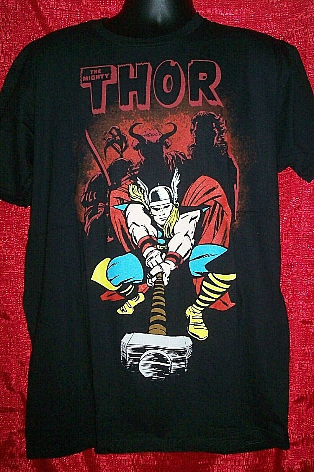  Marvel The Mighty Thor Mens XL Adult Unisex T-shirt -NOS 