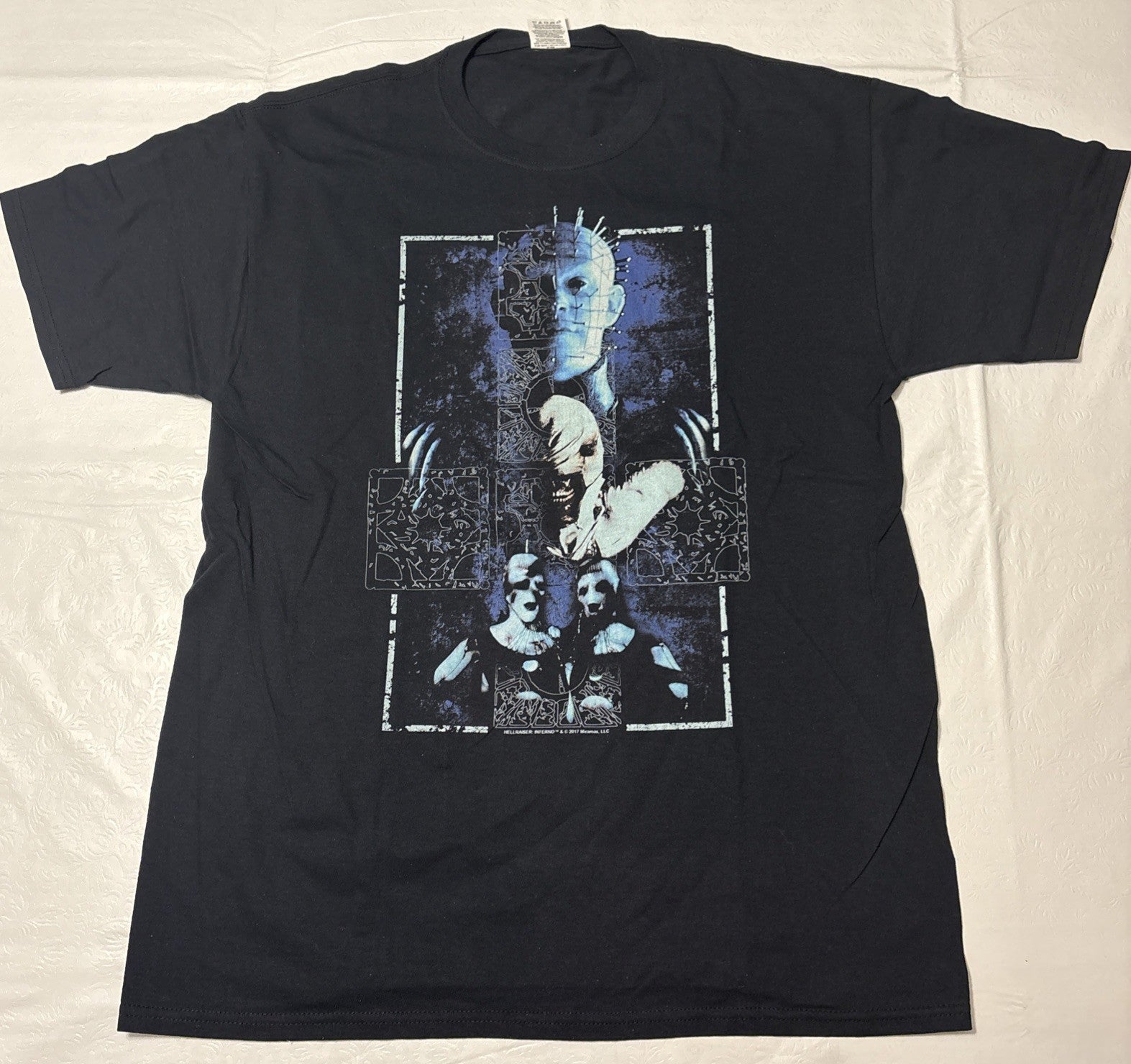 Hellraiser "Inferno" Men Large Unisex T-Shirt (2017)  NOS