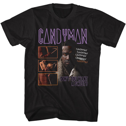 The Candyman, "Neon Logo" Mens Unisex T-Shirt - Available Sm to 3x -new
