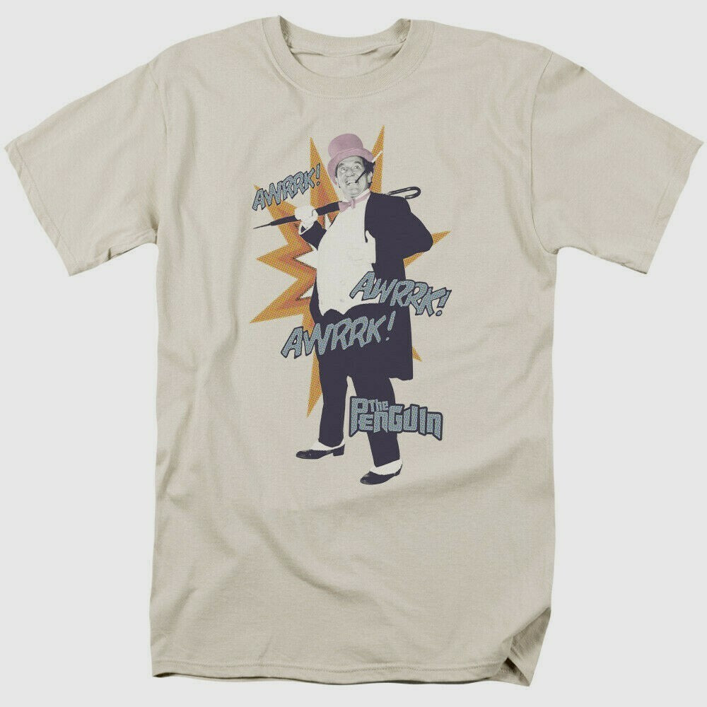 Batman 66 TV Show, "The Penguin" Mens Unisex T-Shirt -Available in Sm to 3x -new