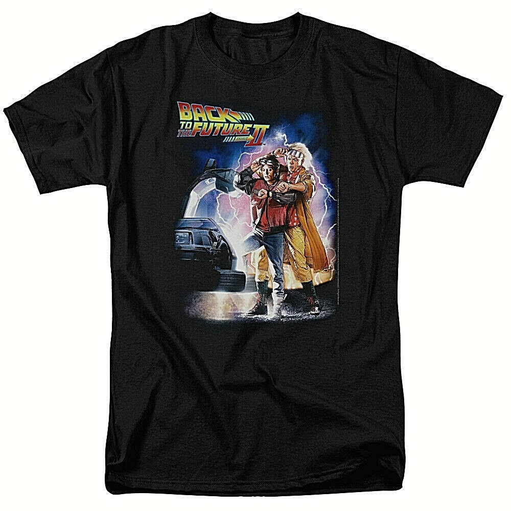 Back to the Future II Poster Mens Adult Unisex T-Shirt -Available sm to 5x