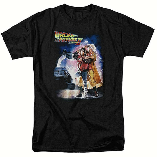 Back to the Future II Poster Mens Adult Unisex T-Shirt -Available sm to 5x