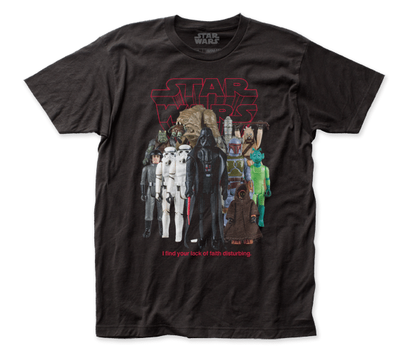 Star Wars Vintage Villans Kenner Action Figures Mens T-Shirt, Available Sm to 2x