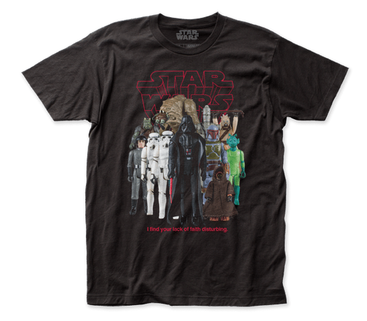 Star Wars Vintage Villans Kenner Action Figures Mens T-Shirt, Available Sm to 2x
