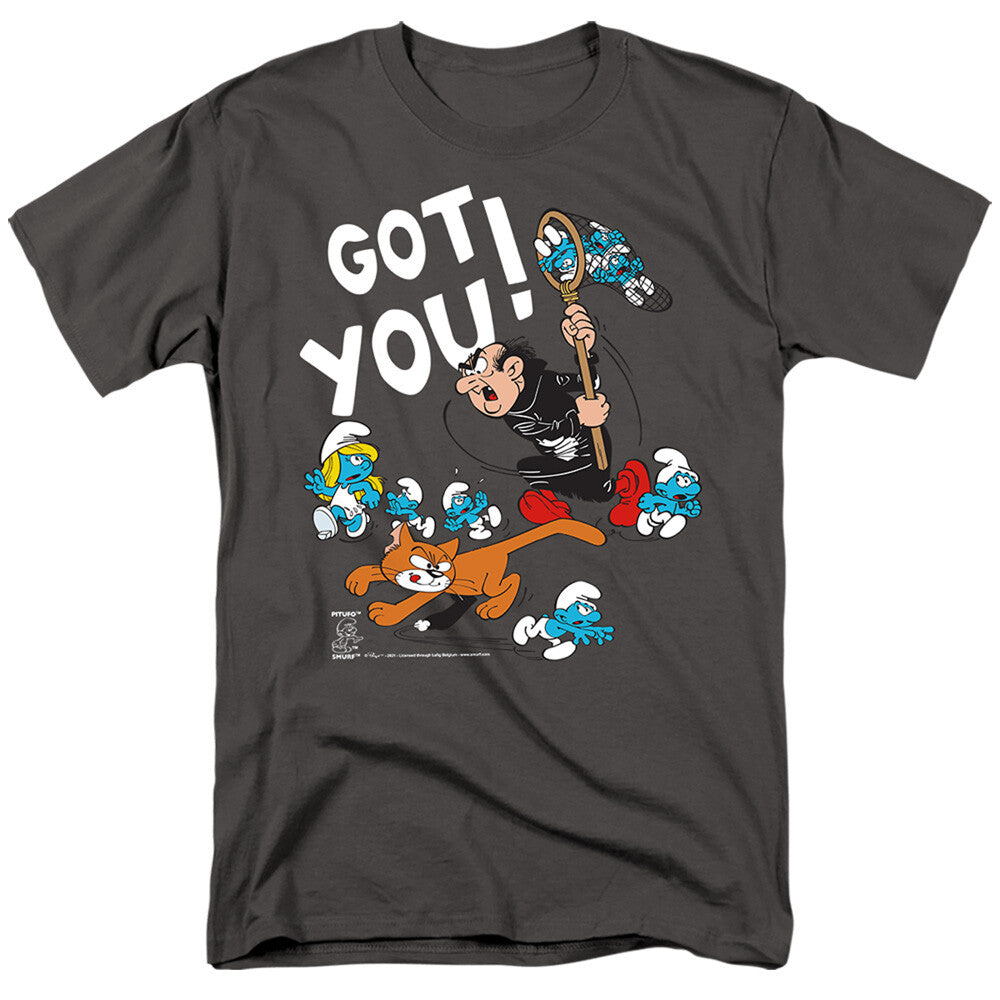 The Smurfs "Gargamel & Azreal"  Mens Unisex T-Shirt Available Sm to 5x -New