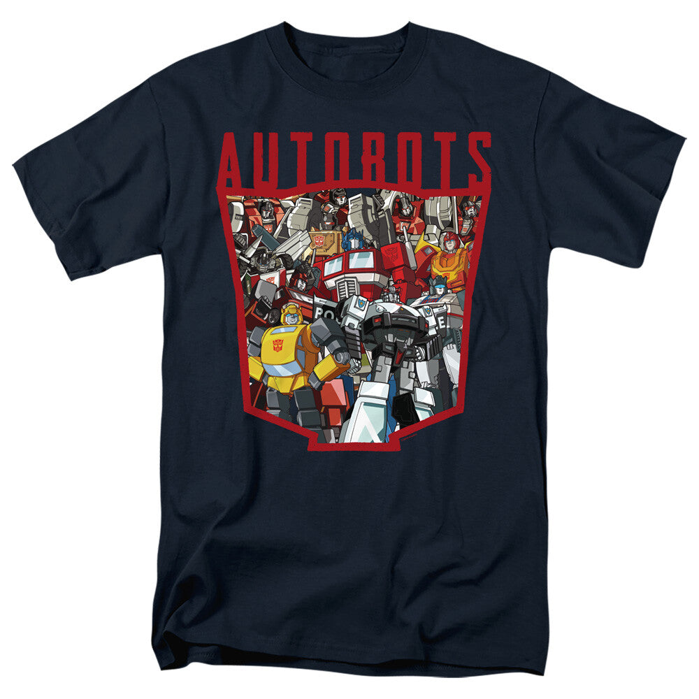 Transformers "Autobots Collage Logo" Mens Unisex T-Shirt -Available Sm to 5x