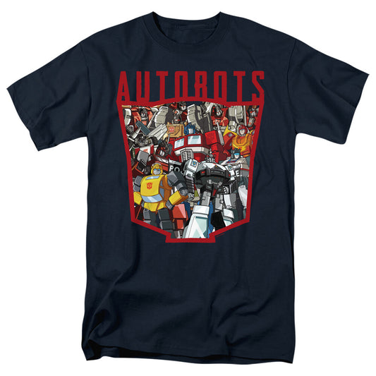 Transformers "Autobots Collage Logo" Mens Unisex T-Shirt -Available Sm to 5x