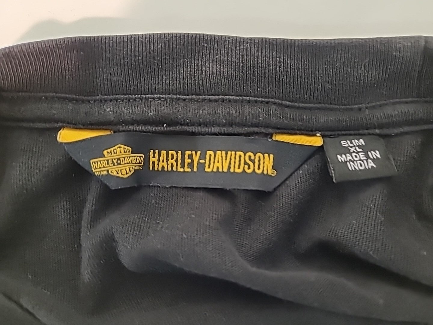 Harley-Davidson "Twin-V Engine" Mens x-Large Unisex T-Shirt -excellent