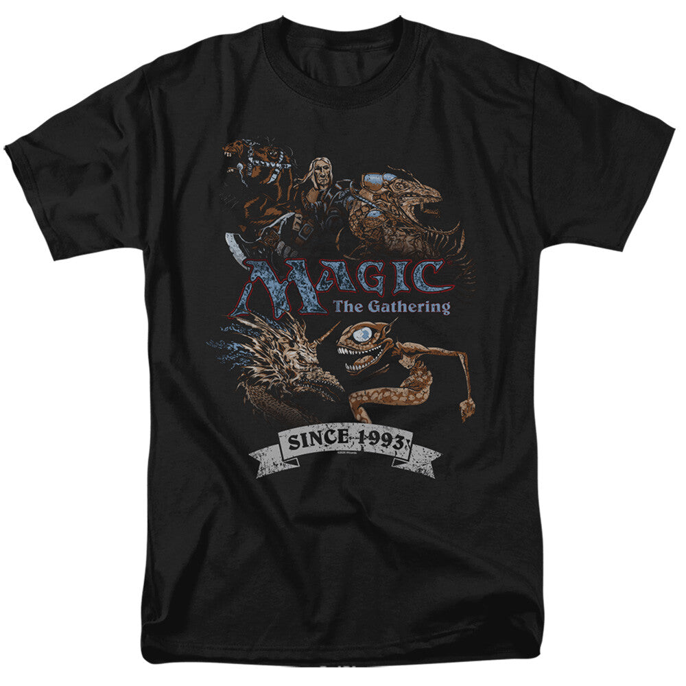 Magic the Gathering "4 Pack Retro "Since 1993" Mens T-shirt -Available Sm to 5x