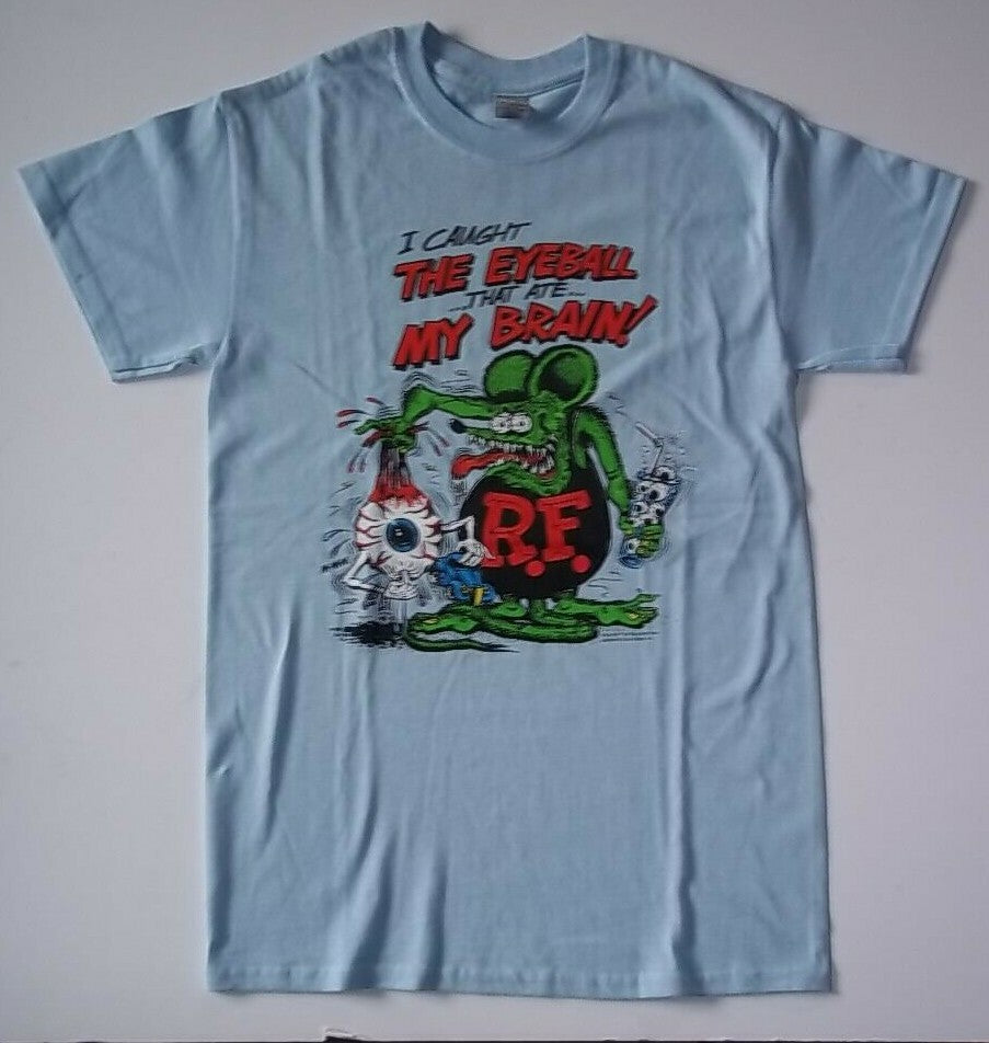Ed "Big Daddy" Roth's  Rat Fink Mens Adult Unisex T-Shirt -Available Small to 2x