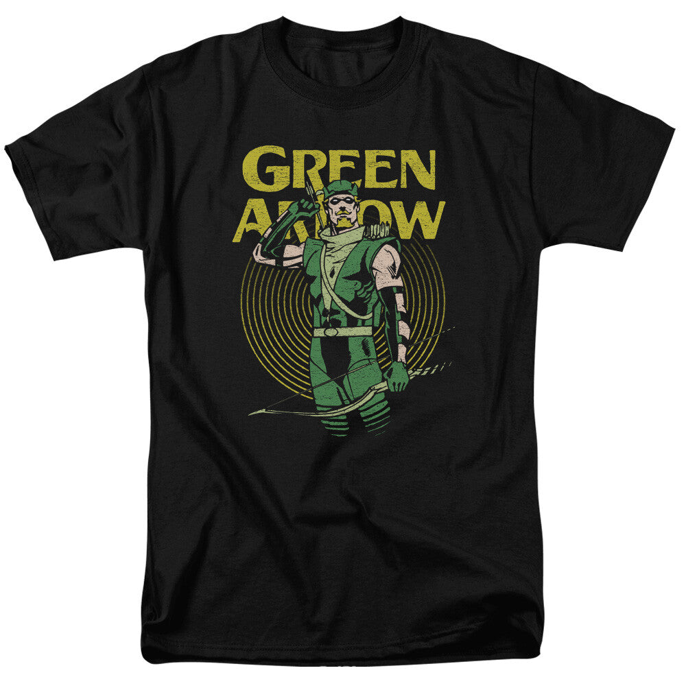 DC Comics Green Arrow "Pull" Mens Adult Unisex T-Shirt -Available Sm to 6x -new