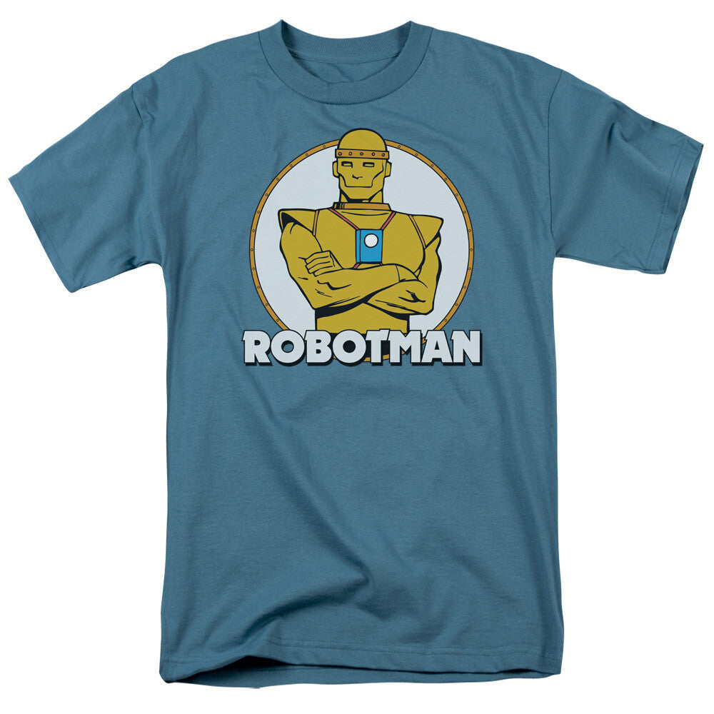 DC Comics Robotman "Doom Patrol" Mens Unisex T-Shirt -Available Sm to 3x -New