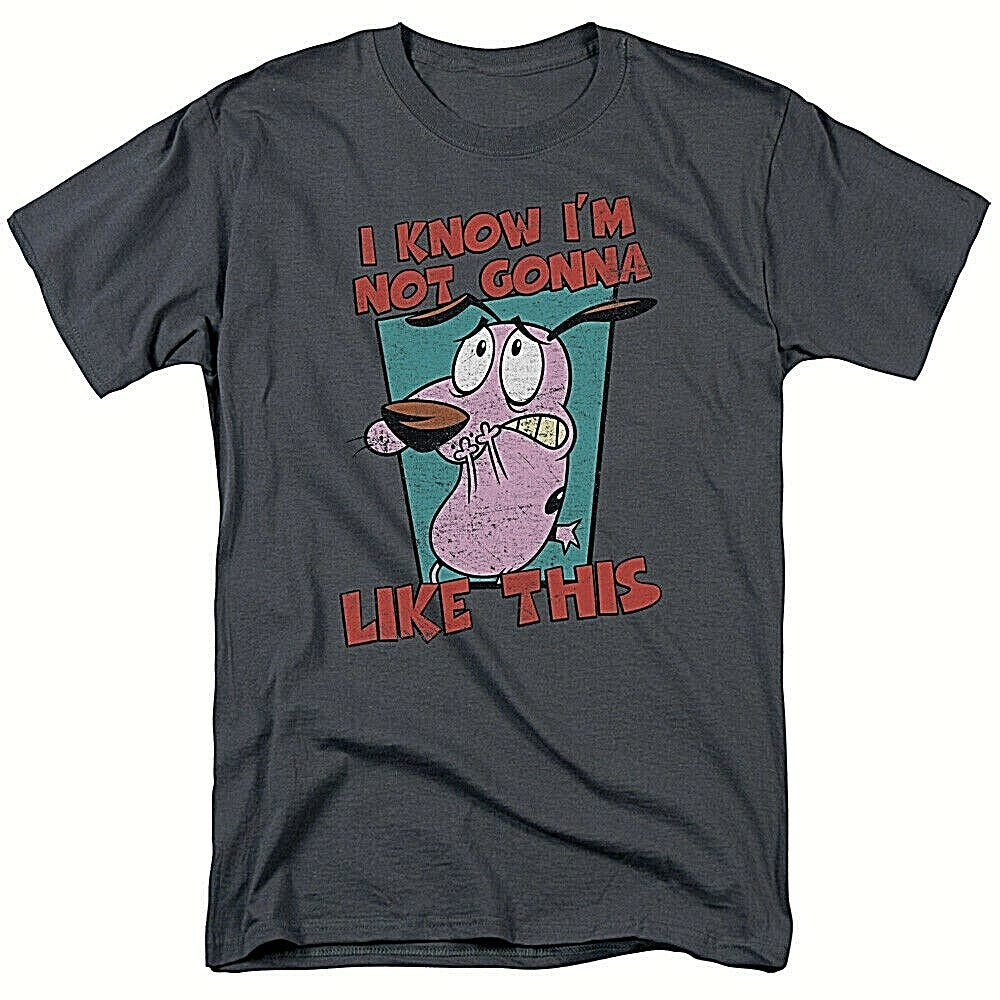 Courage the Cowardly Dog "Won't Like It" Mens Unisex T-Shirt, Available Sm to 5x