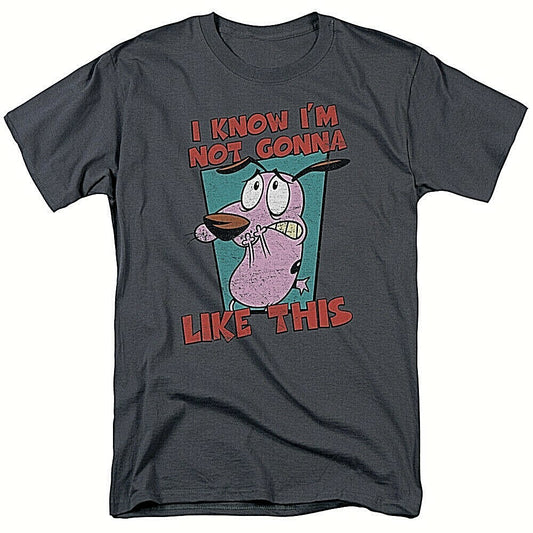 Courage the Cowardly Dog "Won't Like It" Mens Unisex T-Shirt, Available Sm to 5x