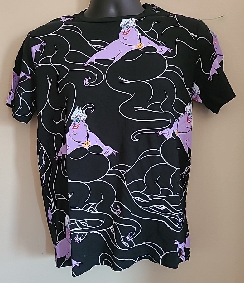 Ursula (Little Mermaid) All-Over Print Mens Unisex Small T-Shirt -Disney Parks