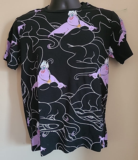 Ursula (Little Mermaid) All-Over Print Mens Unisex Small T-Shirt -Disney Parks