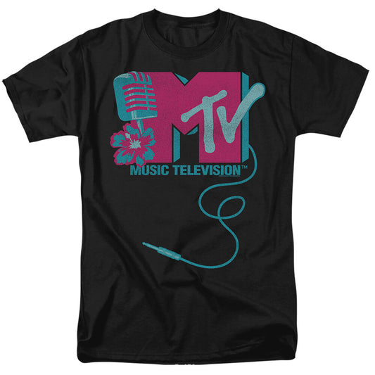 MTV, "Microphone Logo" Mens Unisex T-Shirt -Available sm to 5x -new