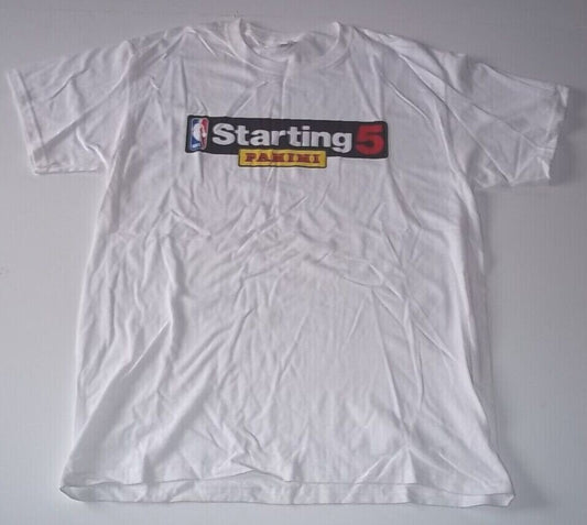PANINI NBA Starting 5 Large Men's Unisex T-shirt - New