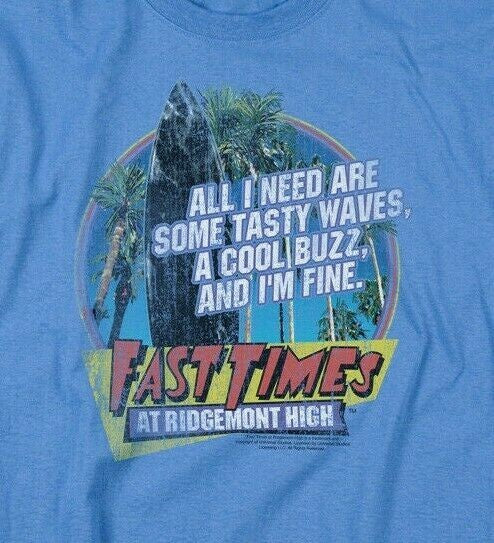 Fast Times at Ridgemont High "Tasty Waves" Men Unisex T-Shirt Available Sm to 3x
