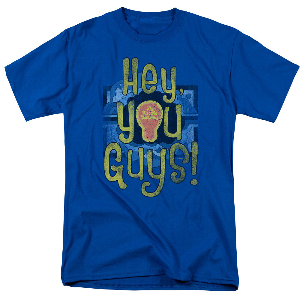 The Electric Company "Hey You Guys" Mens Unisex T-Shirt -Available in Sm to 5x