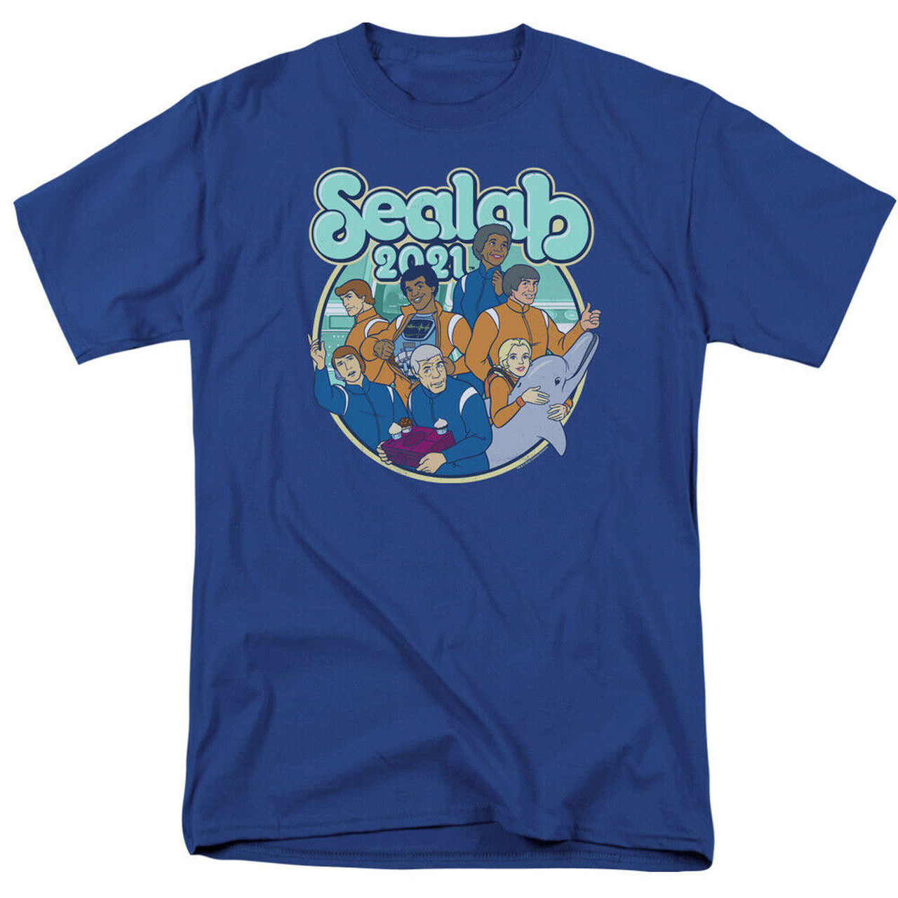 Sealab 2021 Cartoon Networks Adult Swim Adult Unisex T-Shirt -Available Sm to 3x