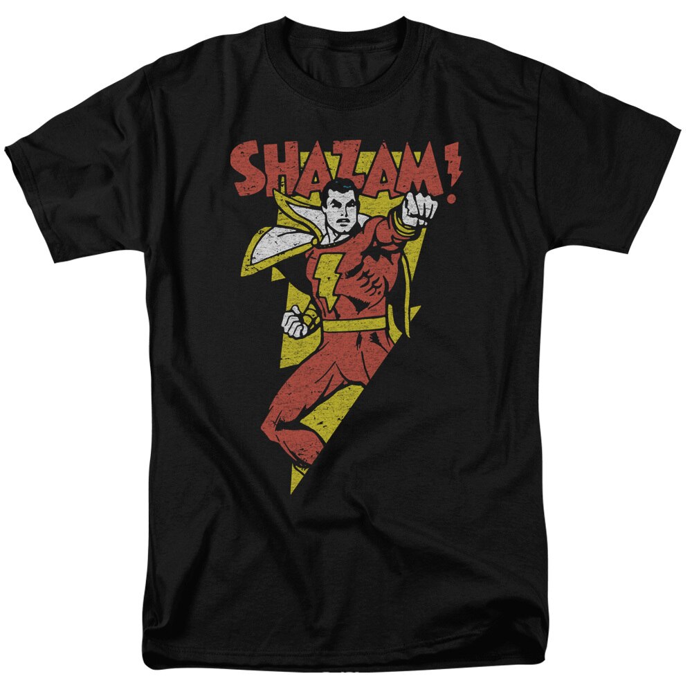 Shazam-in bolt adult unisex t-shirt