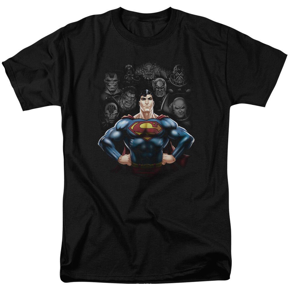 Superman-Villians adult unisex t-shirt