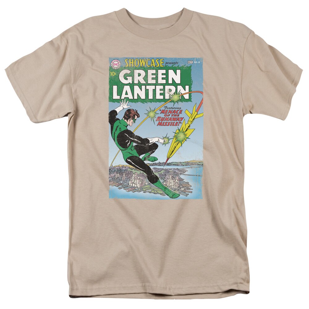 Green Lantern-Menace Missle adult unisex t-shirt