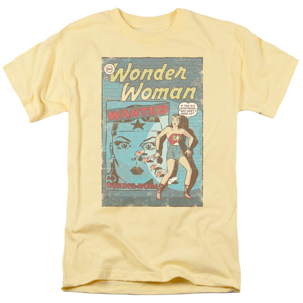 Wonder  Woman-Wanted adult unisex t-shirt