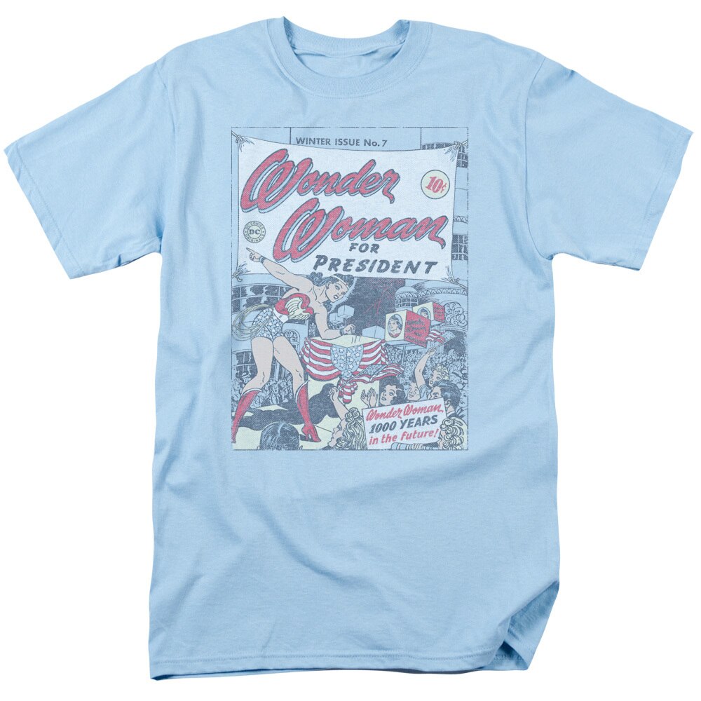 Wonder Woman for President adult unisex t-shirt