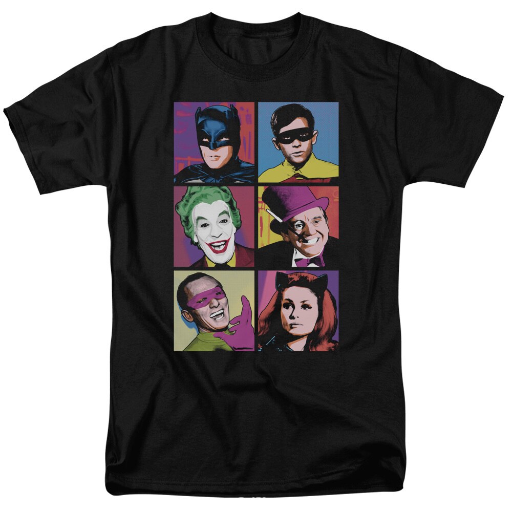 Batman-Pop Cast  adult unisex t-shirt