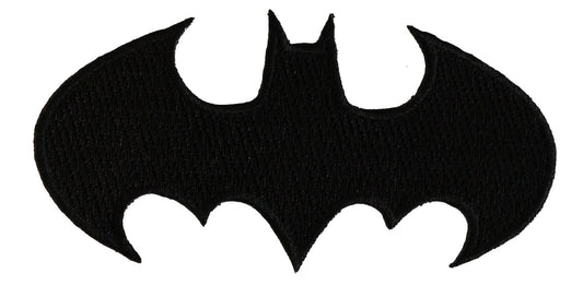 4 inches wide, Batman "Black Logo" embroidered patch. Sew on or iron on. New.

Please note we will always combine shipping on like items.  Any additional patch or pin will ship for 50 cent per item.  Any additional payment will be reimbursed to your Paypal account.  Thank You.
