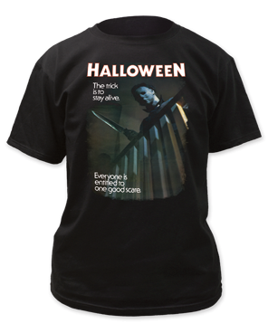 Halloween-One Good Scare adult unisex t-shirt