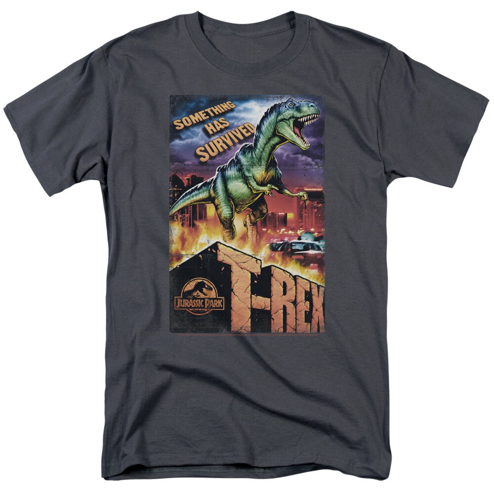 Jurassic Park - Rex In The City adult unisex t-shirt