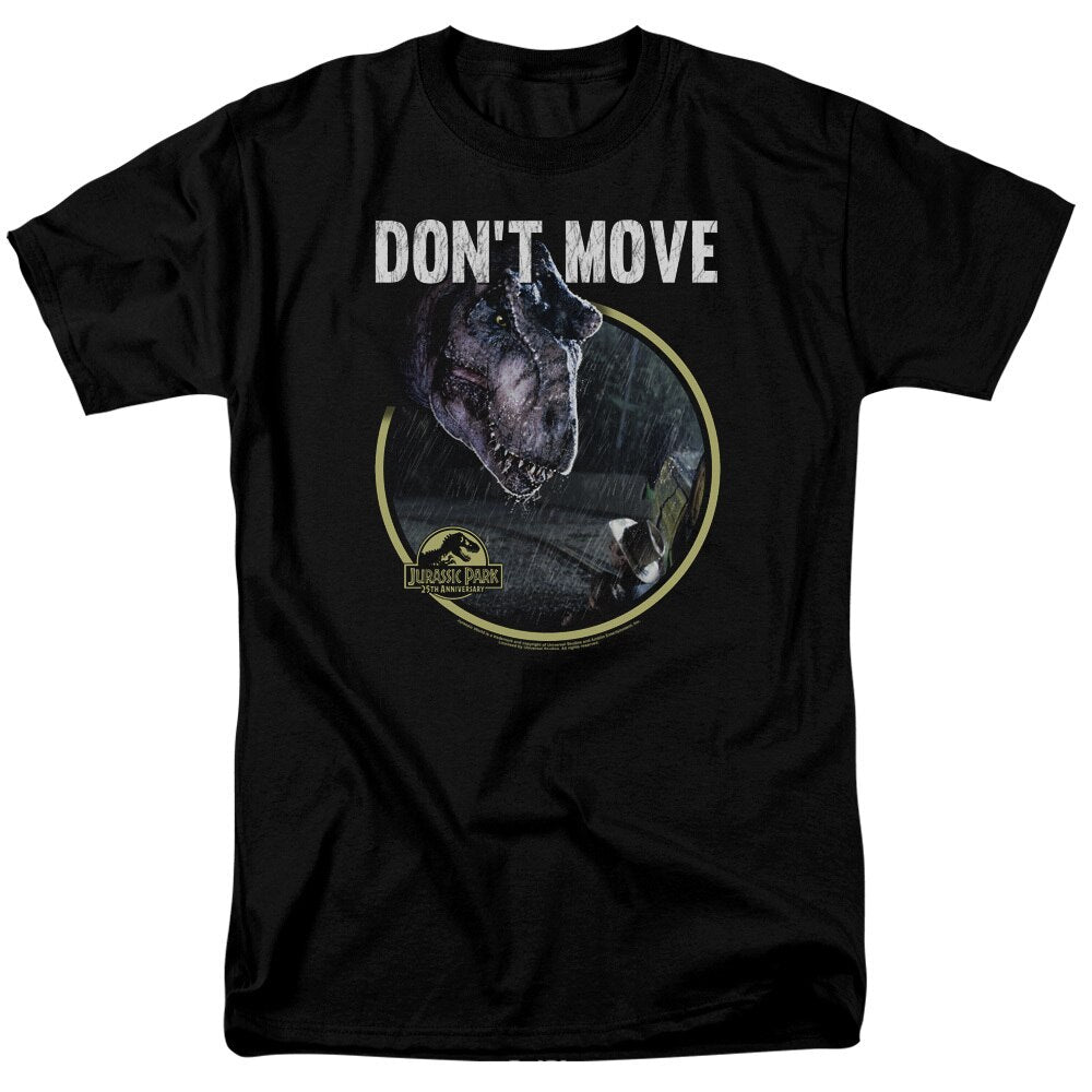 Jurassic Park Don't Move adult unisex t-shirt