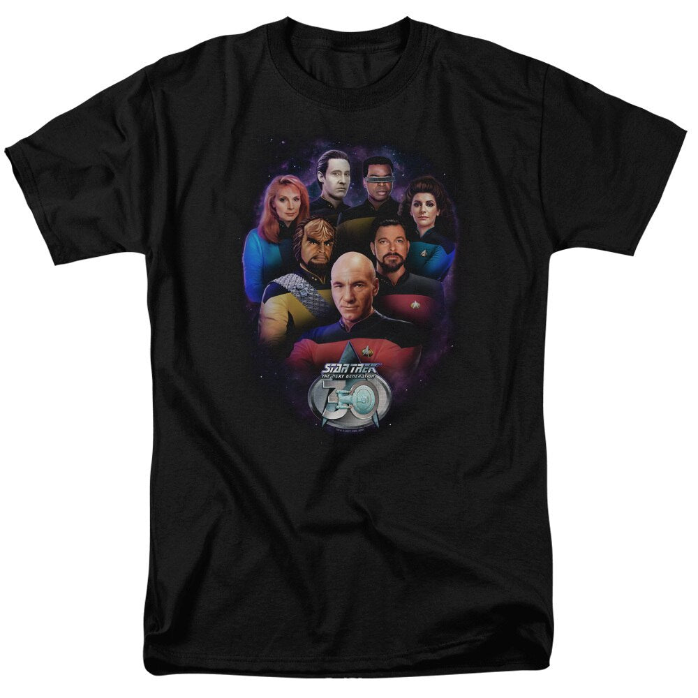 Star Trek Crew 30  adult unisex t-shirt