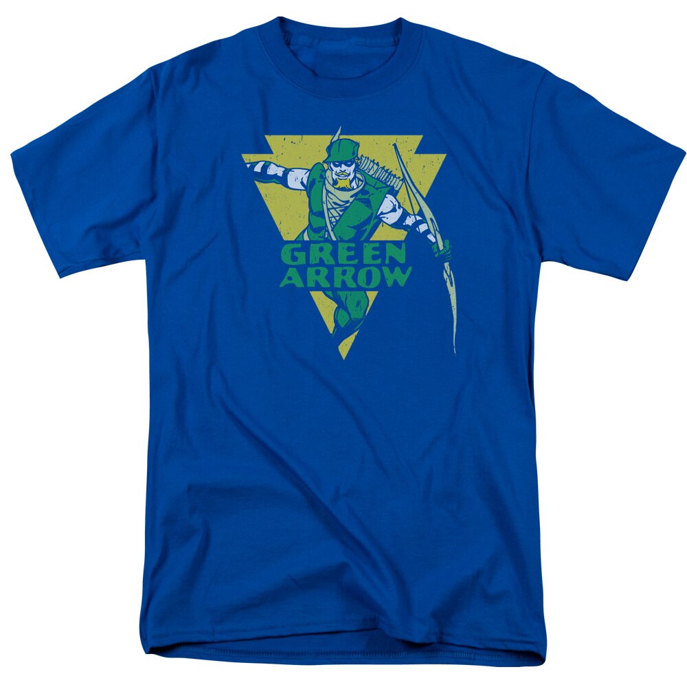 Green Arrow- Distressed Arrow  adult unisex t-shirt