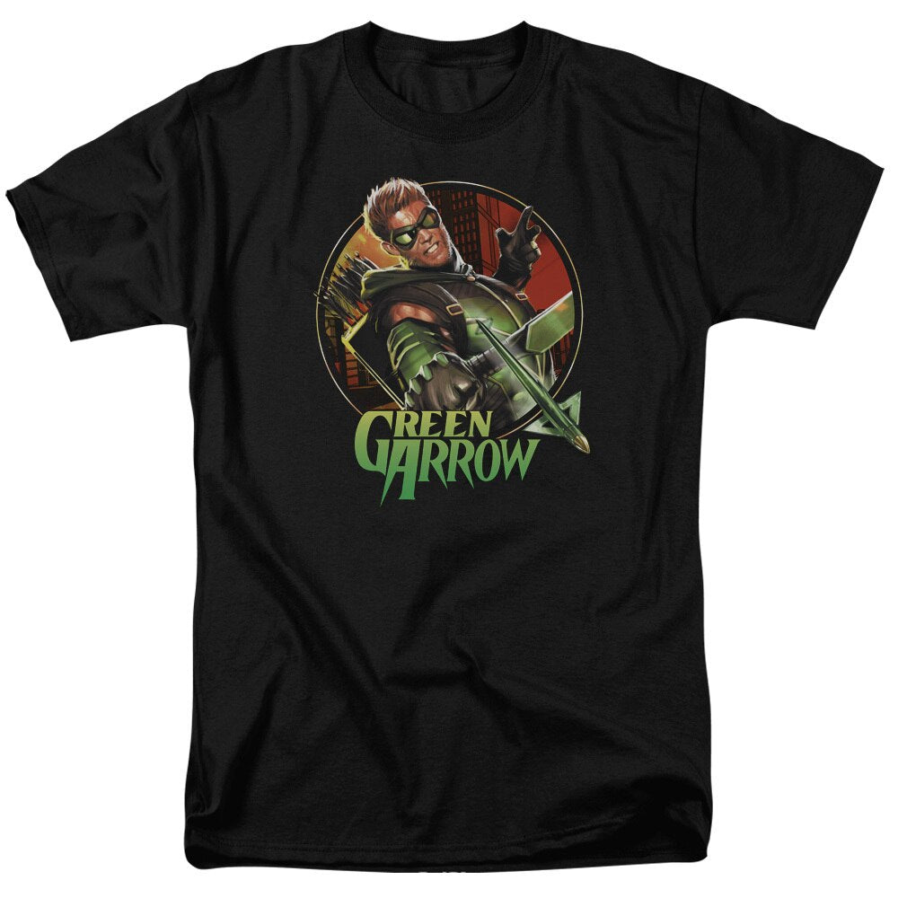 Green Arrow Sunset Archer  adult unisex t-shirt