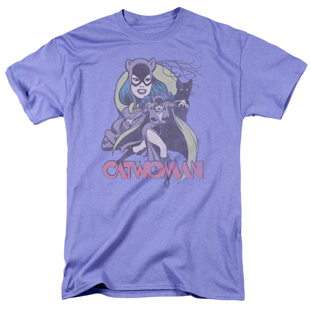 Catwoman Three Cats  adult unisex t-shirt