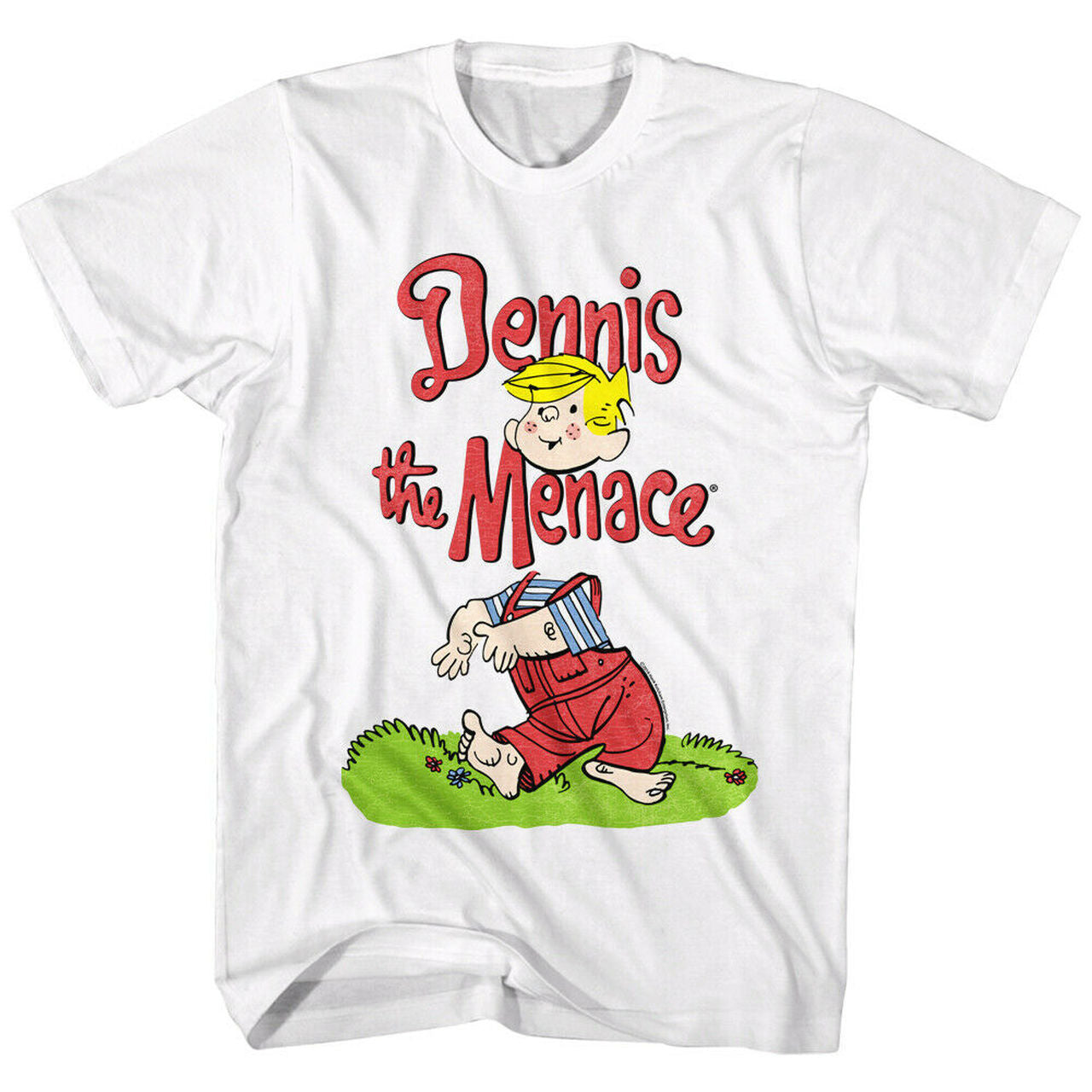 Dennis the Menace Mens Unisex T-shirt. NEW-Available in Sm to xxL